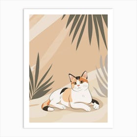 Calico Cat 3 Art Print