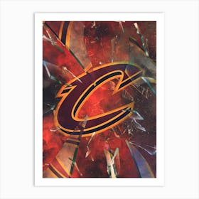 Cleveland Cavaliers 2 Art Print