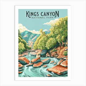 Kings Canyon National Park 1 Art Print