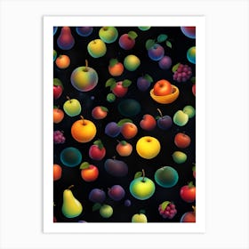 Fruit Wallpaper 1 Art Print