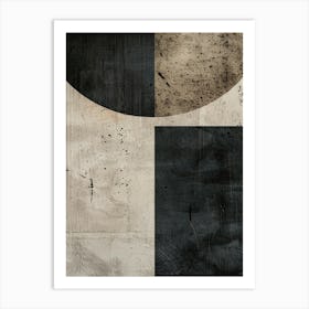 Minimal Abstract Canvas Print Art Print