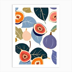 Figs Botanicals Art Print