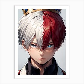 My Hero Academia Shoto Todoroki (7) 1 Art Print