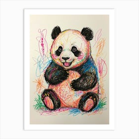 Panda Bear 13 Art Print