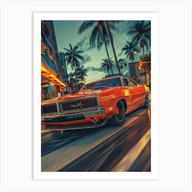 Dodge Charger 1 Art Print