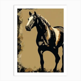 Horse Canvas Print Art Print