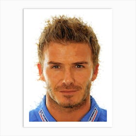 David Beckham Painting Art Print