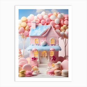 Sweet House Art Print