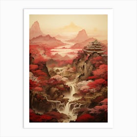 Asian Landscape 40 Art Print