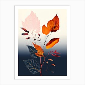 Autumn Leaves 74 Art Print