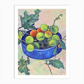Gooseberry 1 Vintage Sketch Fruit Art Print