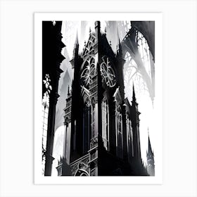 Gothic Tower Art Print