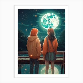 Japanese Lofi Style 4 Art Print