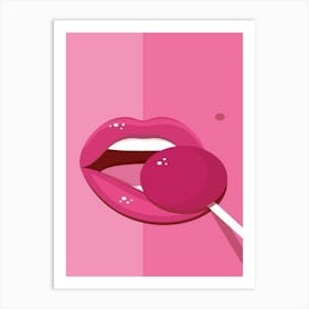 Lollipop Art Print