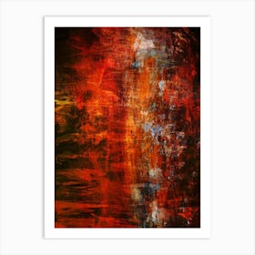 Abstract Painting textures Art Print