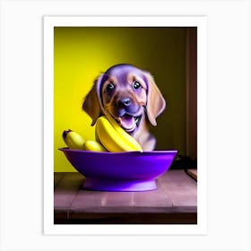 Puppybowlbanana Art Print