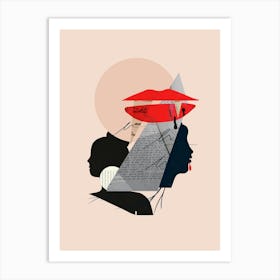 Vampire Romance Art Print