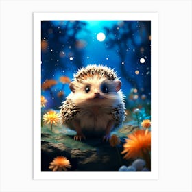 Hedgehog 1 Art Print