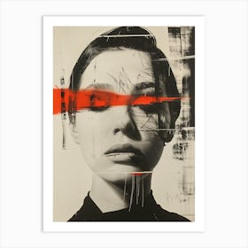 'The Face Of A Woman' 11 Art Print