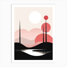 Minimalist Landscape 7 Art Print