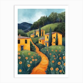 Tuscany Art Print