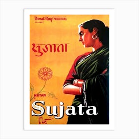 Sujata, Film From India Art Print