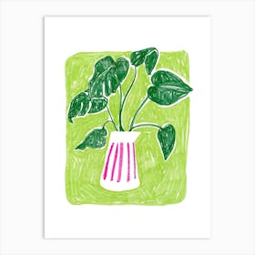 Monstera Art Print