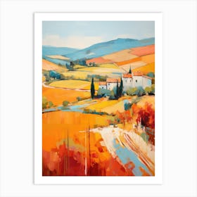 Tuscan Countryside 1 Art Print