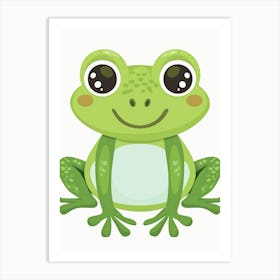 Cute Frog 7 Art Print