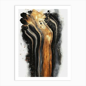 'Black Gold' Art Print