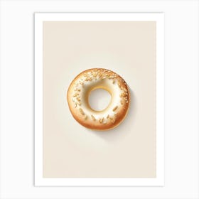 Everything Bagel Marker Art 1 Art Print