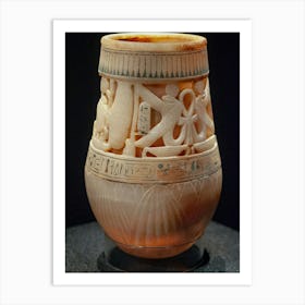 Egyptian Vase Art Print