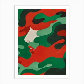 Camouflage 5 Art Print