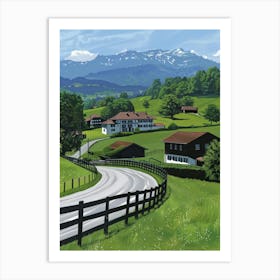 Switzerland 2 Art Print