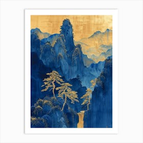 Chinese Landscape 3 Art Print