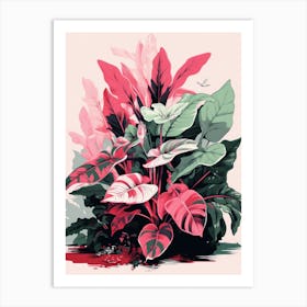 Tropical Plants Art Print