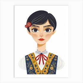 Spanish Girl Art Print