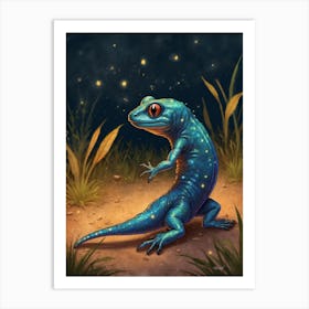 Lizard 4 Art Print