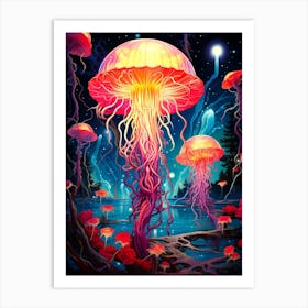 Jellyfish 2 Art Print