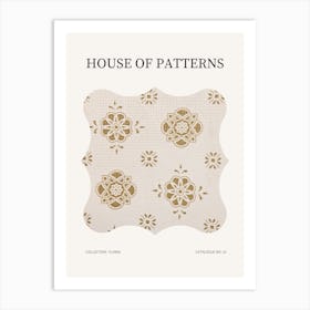 Floral Pattern Poster 15 Art Print