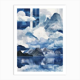 'Blue Sky' 2 Art Print