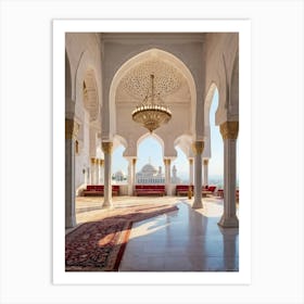 Palace Of Sheikh Abdullah Art Print