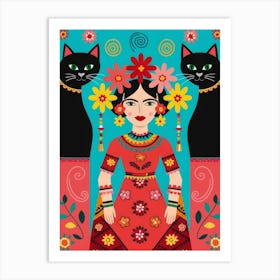 Frida Kahlo 1 Art Print