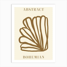 Abstract Bohemian 3 Art Print