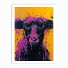 'Black Sheep' Art Print