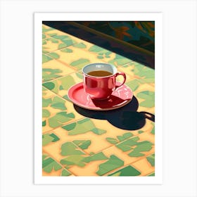 Oolong Tea Art Print