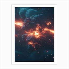 Space Star 1 Art Print