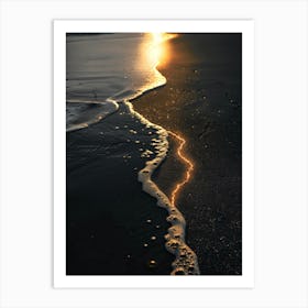 Sunset On The Beach 5 Art Print