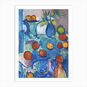 Orange 1 Classic Fruit Art Print