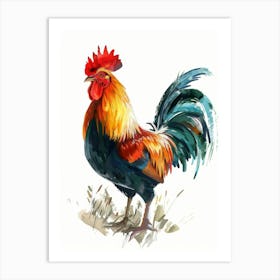 Rooster 11 Art Print